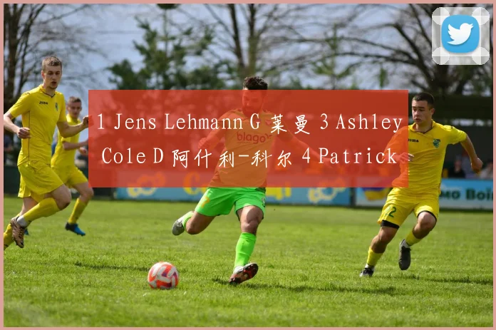 1 Jens Lehmann G 莱曼 3 Ashley Cole D 阿什利-科尔 4 Patrick Vieira M 维埃拉 5 Martin Keown D 基翁 7 Robert Pires