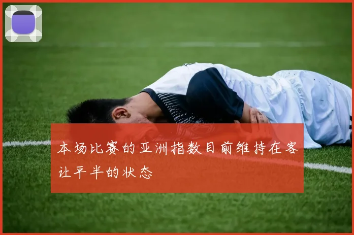 本场比赛的亚洲指数目前维持在客让平半的状态